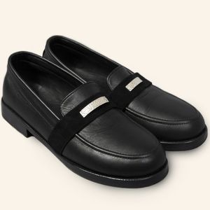 Welcome Rivers Leather Loafer black sz.38 Like New